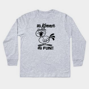 It's Kenner, It's Fun! Kids Long Sleeve T-Shirt